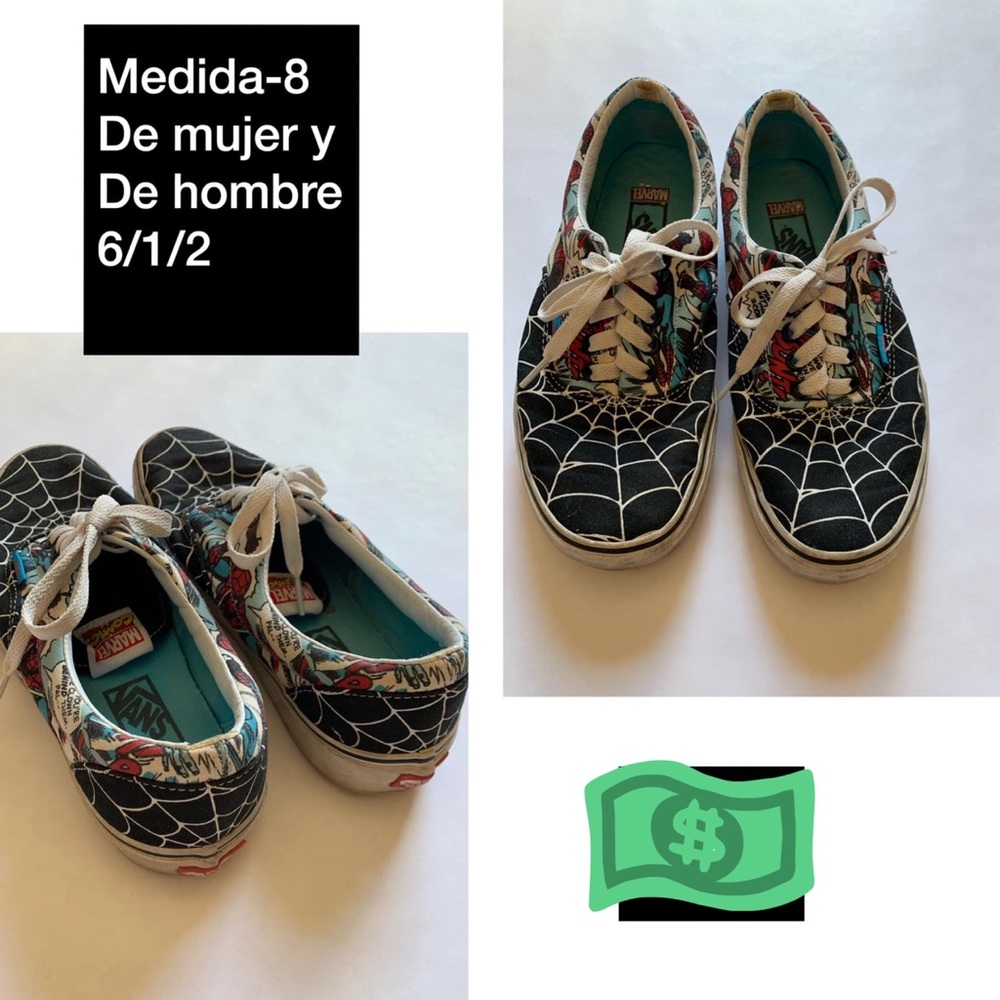 marvel spider man vans shoes